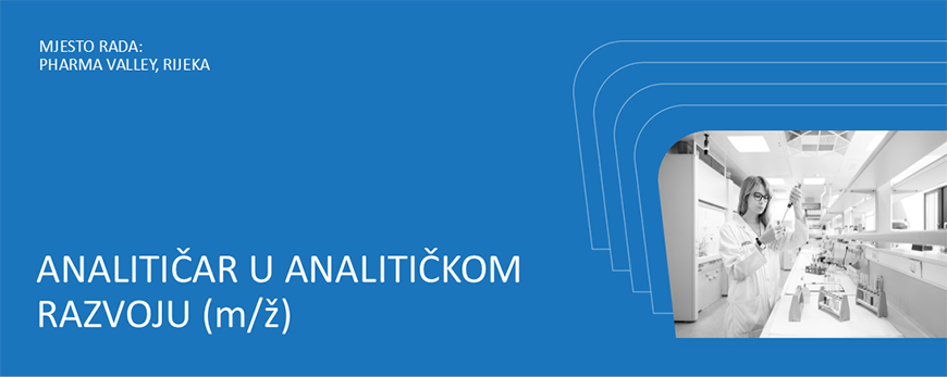 Analitičar u analitičkom razvoju (m/ž)
