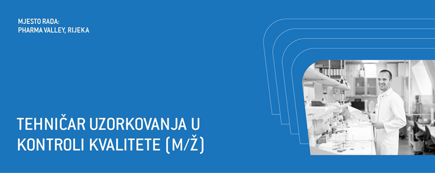Tehničar uzorkovanja u Kontroli kvalitete (m/ž) - Rijeka, Croatia